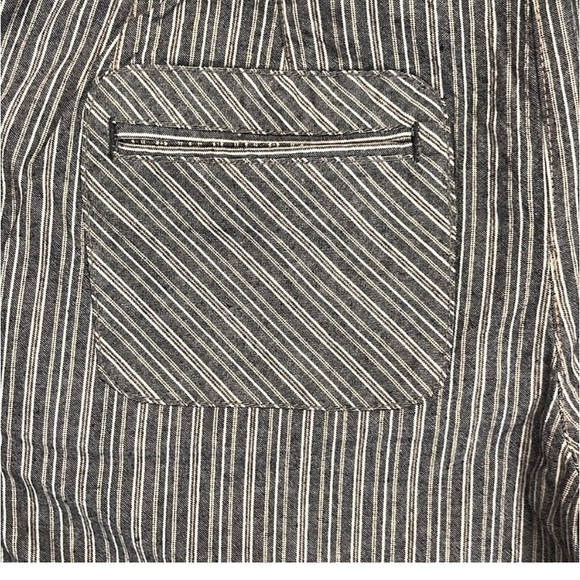 NWT Free People Pinstriped Flare Trousers size 4 - Picture 8 of 16